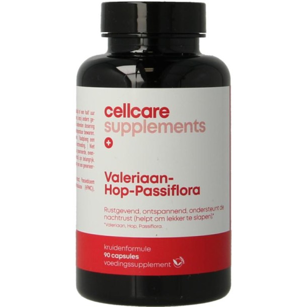 Cellcare Valeriaan-hop-passiflora (90 Vegetarische capsules)