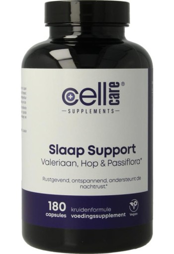 Cellcare Valeriaan-hop-passiflora (180 Vegetarische capsules)