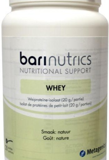 Barinutrics Whey natuur (477 Gram)