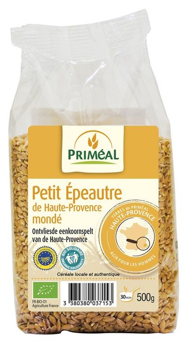 Primeal Eenkoornspelt ontvliest Haute-Provence bio (500 Gram)