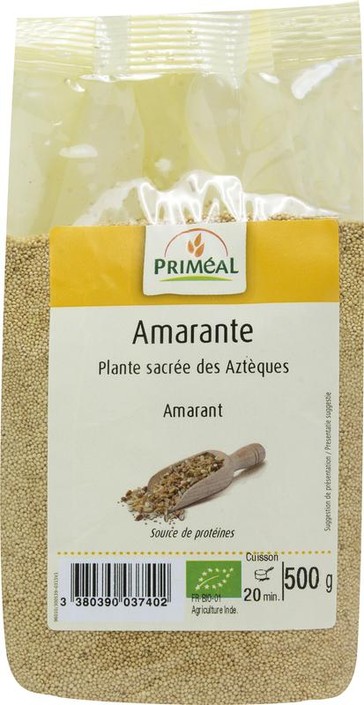 Primeal Amarant bio (500 Gram)