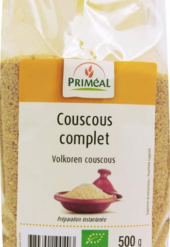 Primeal Couscous volkoren bio (500 Gram)