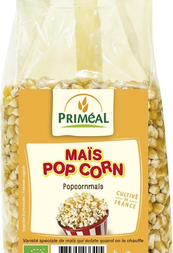 Primeal Popcorn mais bio (500 Gram)