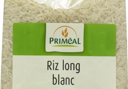 Primeal Witte langgraan rijst bio (1 Kilogram)