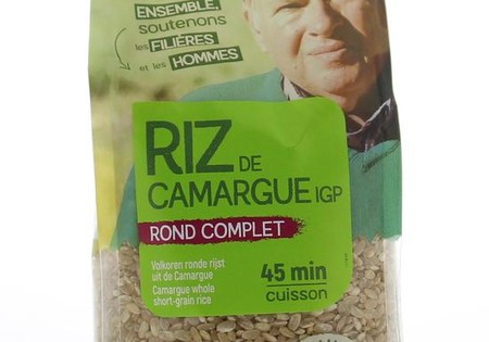 Primeal Volkoren ronde rijst camargue bio (500 Gram)
