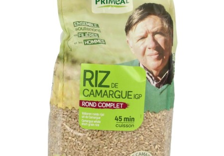 Primeal Volkoren ronde rijst camargue bio (1 Kilogram)