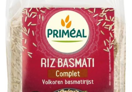 Primeal Volkoren basmati rijst bio (500 Gram)