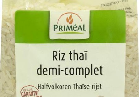 Primeal Halfvolkoren Thaise rijst bio (500 Gram)