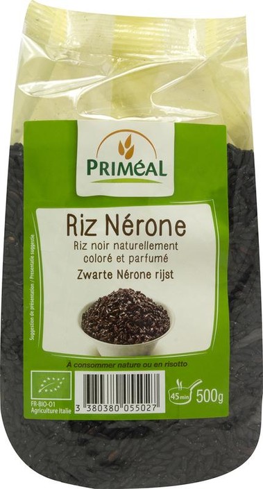 Primeal Zwarte Nerone rijst bio (500 Gram)