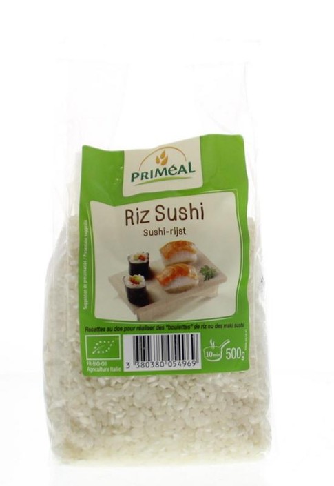 Primeal Sushi rijst bio (500 Gram)