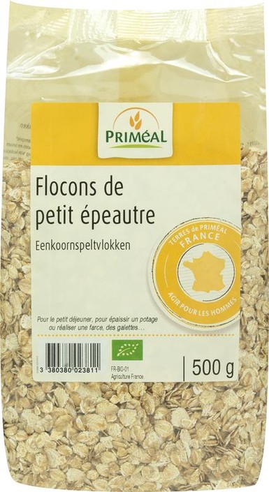 Primeal Eenkoornspeltvlokken bio (500 Gram)