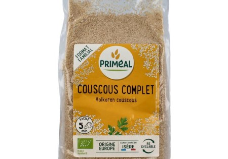 Primeal Couscous volkoren bio (1 Kilogram)