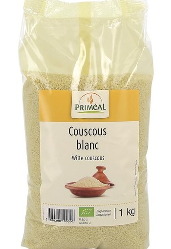 Primeal Couscous wit bio (1 Kilogram)
