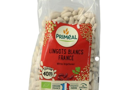 Primeal Witte lingotbonen Frankrijk bio (500 Gram)