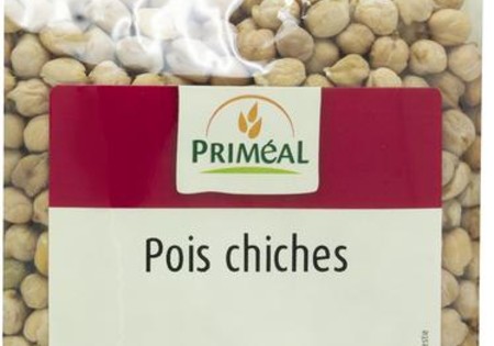 Primeal Kikkererwten uit Frankrijk bio (500 Gram)