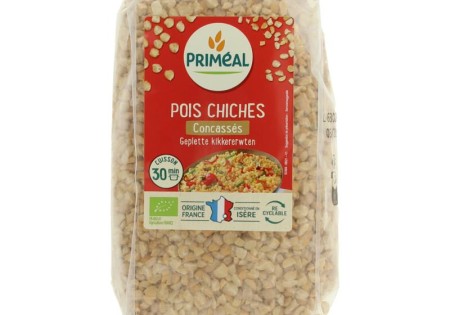 Primeal Geplette kikkererwten bio (500 Gram)