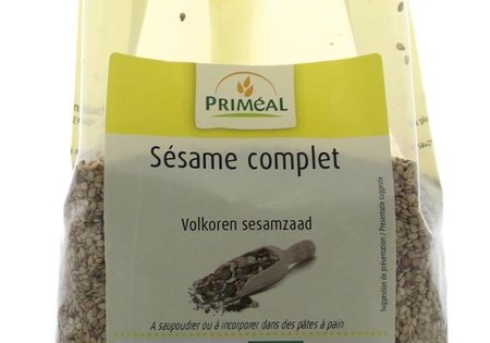 Primeal Volkoren sesamzaad bio (250 Gram)