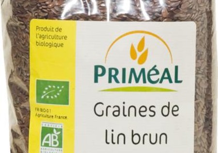 Primeal Lijnzaad bruin bio (500 Gram)