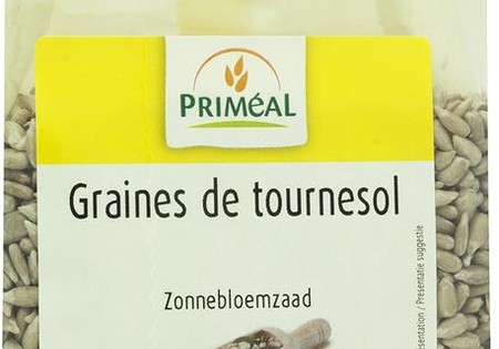 Primeal Zonnebloempitten (zaad) bio (250 Gram)