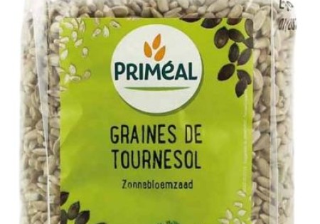 Primeal Zonnebloempitten (zaad) bio (500 Gram)