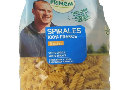 Primeal Witte spirelli bio (500 Gram)