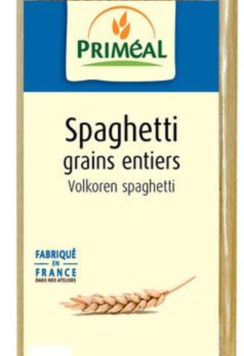 Primeal Volkoren spaghetti bio (500 Gram)