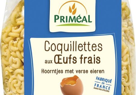 Primeal Macaroni met verse eieren bio (500 Gram)