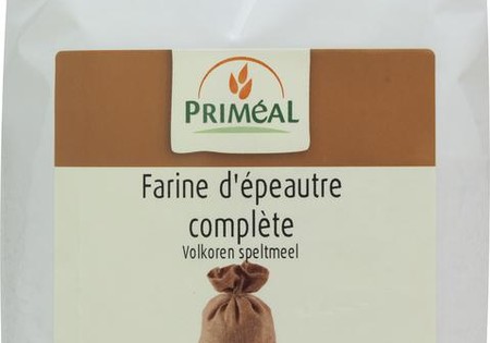 Primeal Volkoren speltmeel bio (500 Gram)