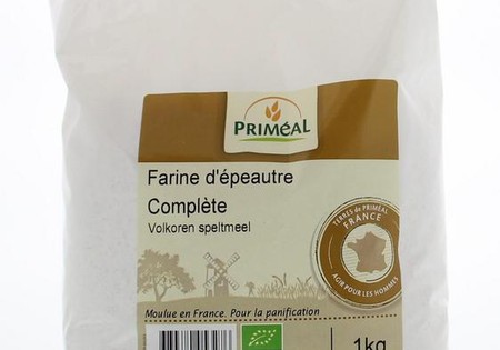 Primeal Volkoren speltmeel bio (1 Kilogram)