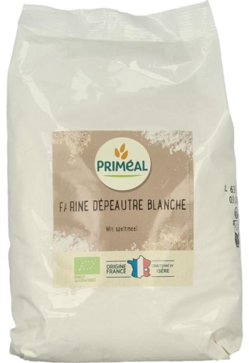 Primeal Wit speltmeel bio (1 Kilogram)