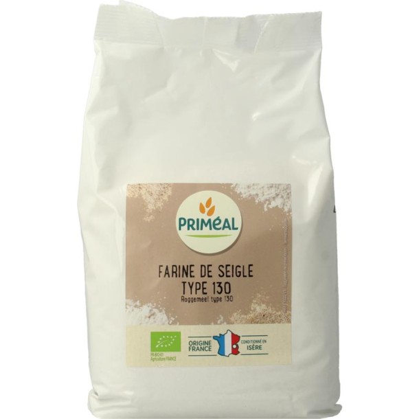 Primeal Roggemeel type 130 bio (1 Kilogram)