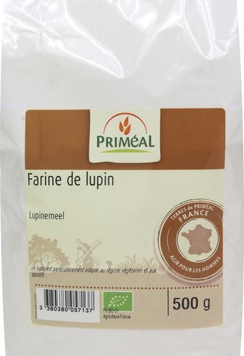 Primeal Lupinemeel bio (500 Gram)
