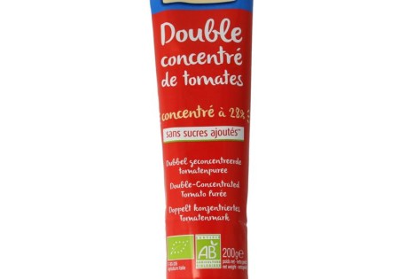 Primeal Tomatenpuree dubbel geconcentreerd bio (200 Gram)