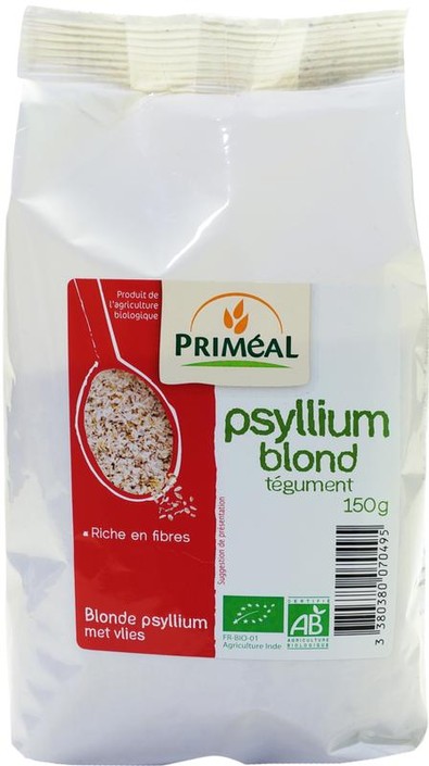 Primeal Blonde psyllium met vlies bio (150 Gram)