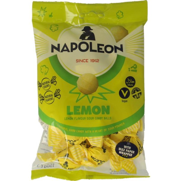 Napoleon Citroen kogels (150 Gram)