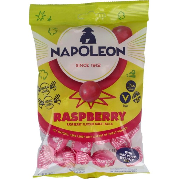 Napoleon Framboos kogels (150 Gram)