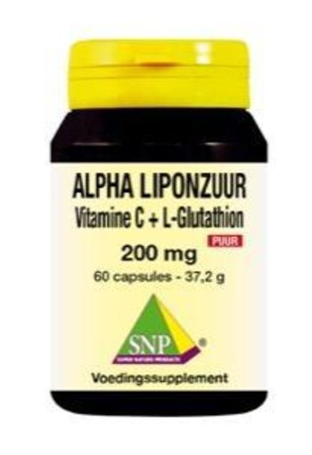SNP Alpha liponzuur 200 mg puur (60 Capsules)
