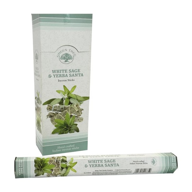 Green Tree Wierook yerga sante & white sage (20 Stuks)