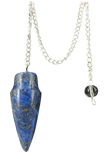 Ruben Robijn Pendel druppel lapis lazuli (1 Stuks)