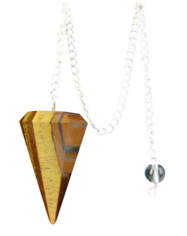 Ruben Robijn Pendel facet tijgeroog (1 Stuks)