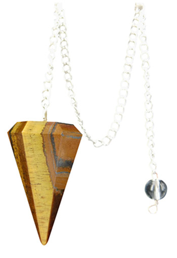 Ruben Robijn Pendel facet tijgeroog (1 Stuks)