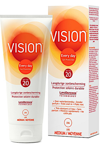 Vision Zonnebrand Every Day Sun Protection SPF 20 200ml