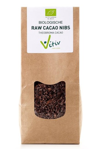 Vitiv Cacao nibs bio (200 Gram)