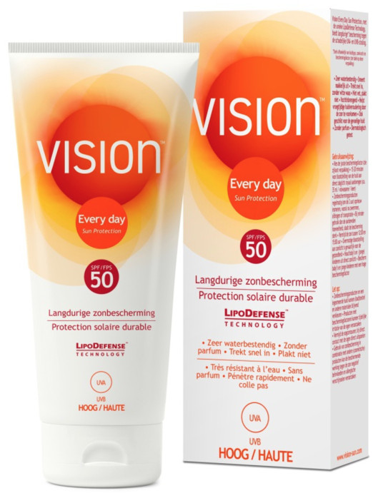 Vision Zonnebrand Every Day Sun Protection SPF 50 180ml