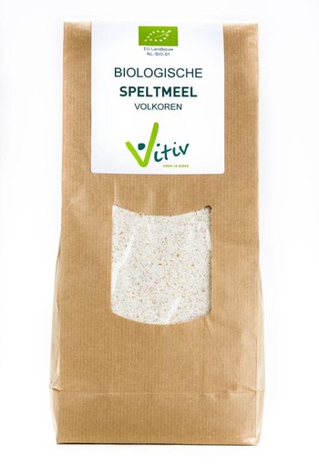 Vitiv Speltmeel volkoren bio (1 Kilogram)