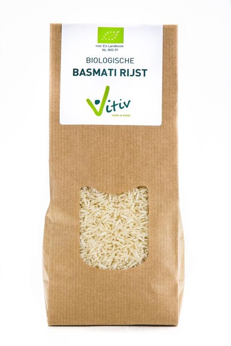 Vitiv Basmati rijst bio (500 Gram)