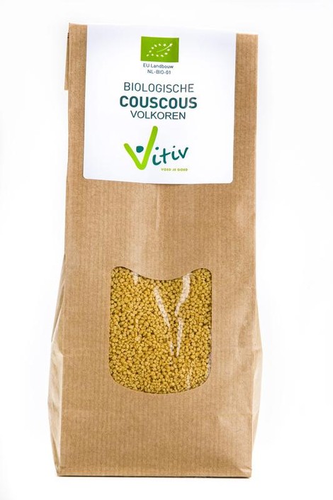 Vitiv Couscous volkoren bio (500 Gram)