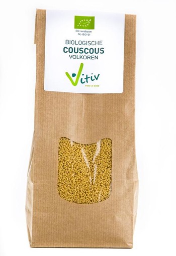 Vitiv Couscous volkoren bio (500 Gram)