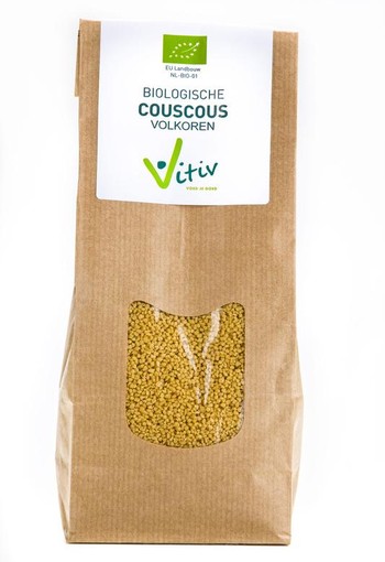 Vitiv Couscous volkoren bio (500 Gram)
