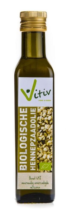 Vitiv Hennepzaadolie bio (250 Milliliter)